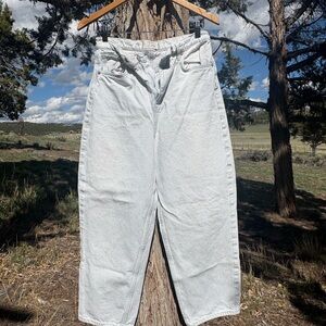 Free People Light Wash Boyfriend Jeans